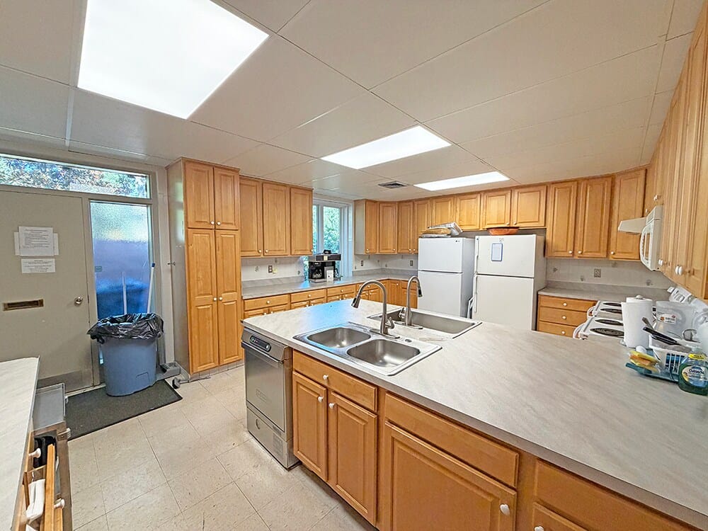 The kitchen at Kirkwood Presbyterian Church